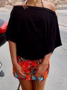 Miaou Floral Mini Skirt